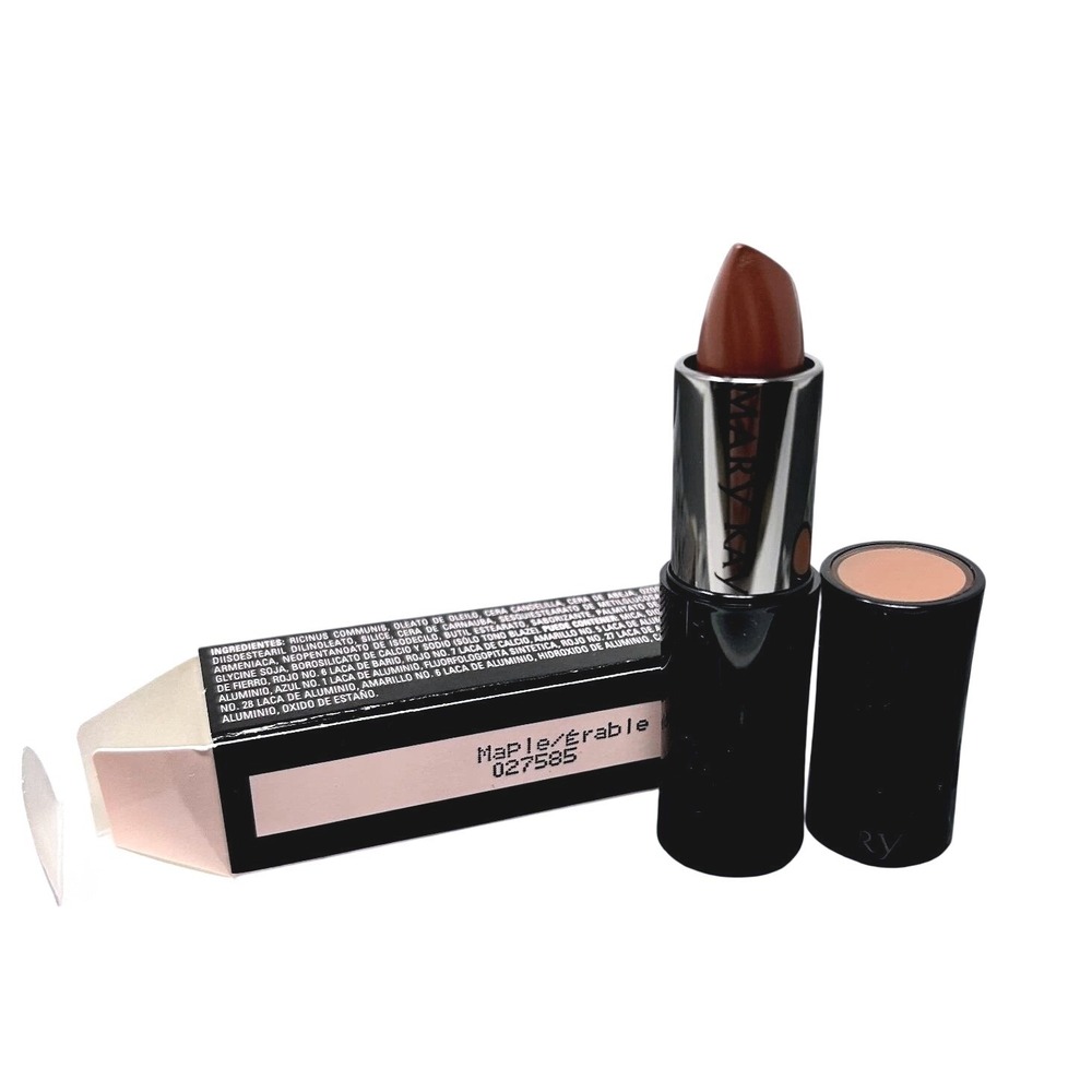 MARY KAY Creme Lipstick .13 oz. New with Box Maple 027585